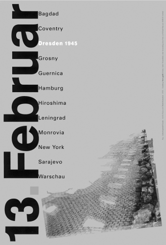 Plakat der Stadt Dresden 2005